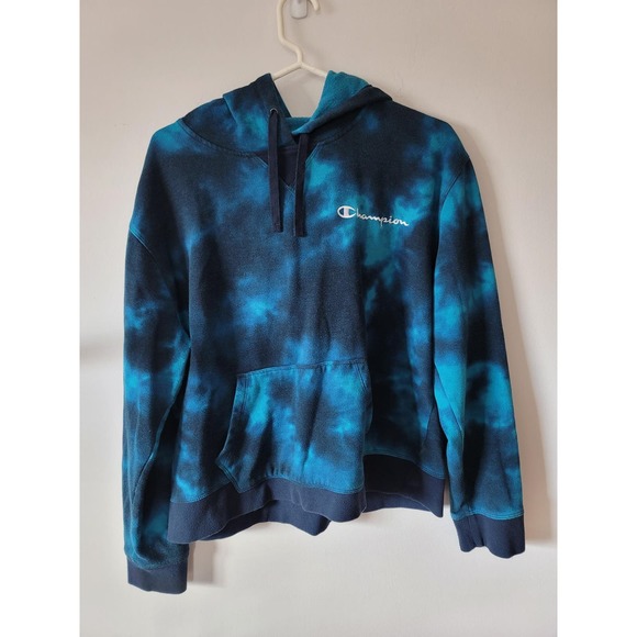 Champion Cropped Hooded Sweatshirt XL - Picture 1 of 9
